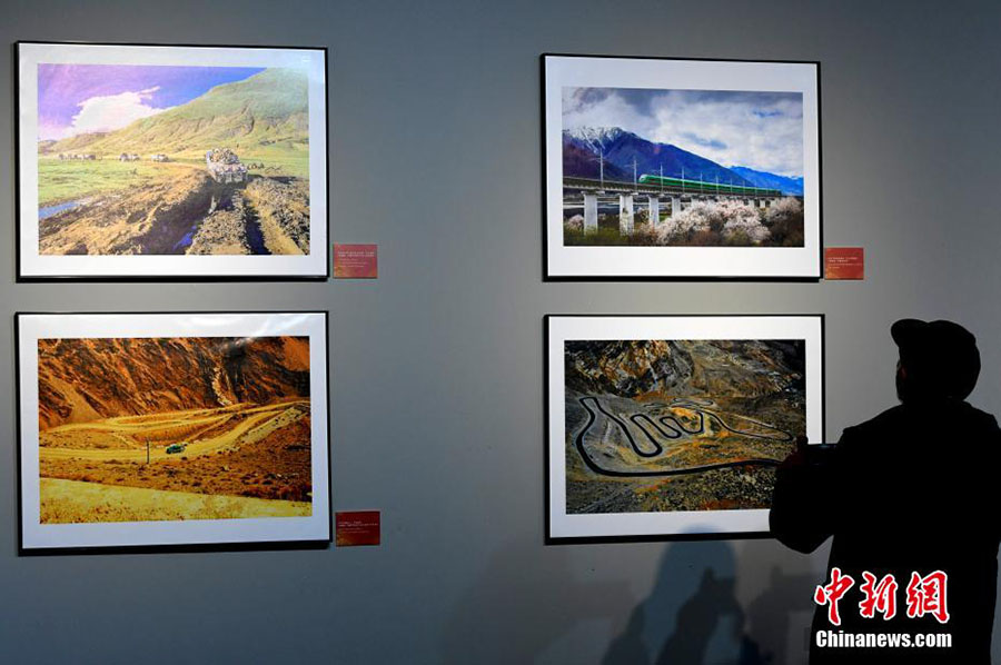 Лхасада 15-інші «Тибет Эверест фотокөрмесі» ашылды