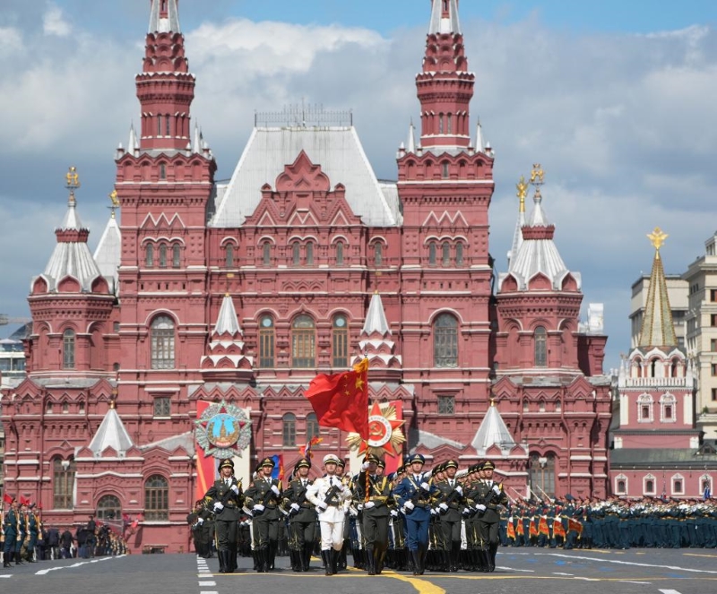 ҚХР Төрағасы Си Цзиньпин Ресейдің Кеңес Одағының Ұлы Отан соғысы жеңісінің 80 жылдығын еске алу мерекесіне қатысты
