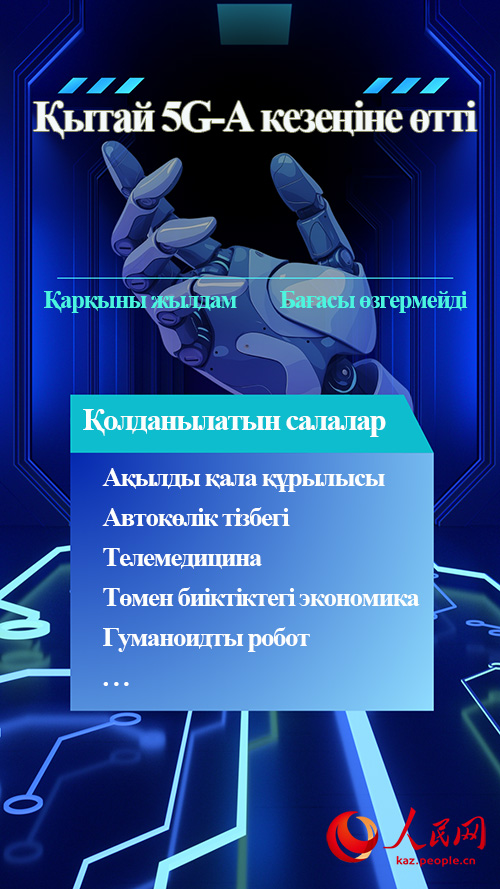 5G-A келіп үлгірді
