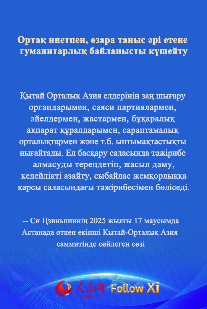 ҚХР Төрағасы Си Цзиньпиннің екінші Қытай-Орталық Азия саммитінде сөйлеген сөзі