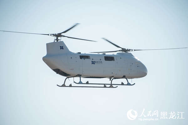 «Аспандағы ауыр жүк көлігі»－T1400 ұшқышсыз тікұшағы алғашқы рейсін сәтті орындады