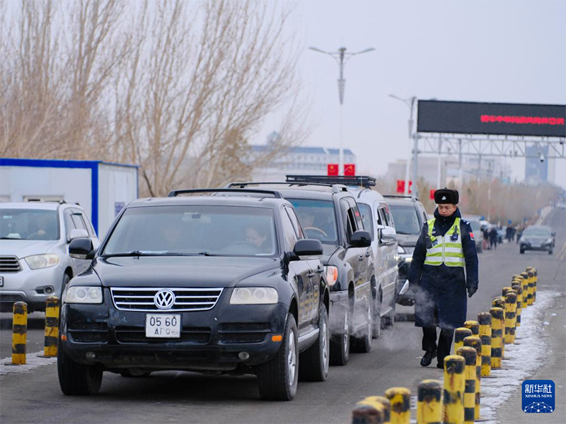 Эрэн-Хото порты арқылы елге кіріп-шығу трафигі рекордтық деңгейге жетті