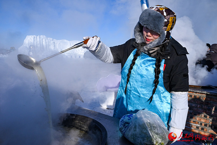 Эргуна, Ішкі Моңғол: минус 30 градус температурада балық аулау