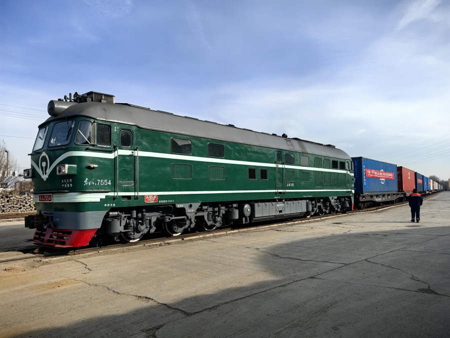 30-ыншы Қытай-Еуропа/Орталық Азия жүк пойызы 26 желтоқсан күні Бейжің портынан Алматыға жол тартты