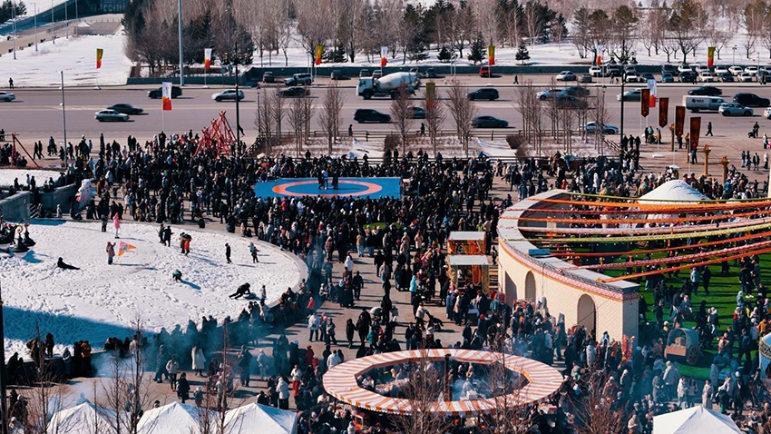 Қазақстанның Астана қаласында Наурыз мейрамына арналған ауқымды іс-шаралар өтуде