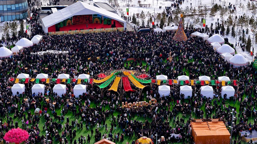 Қазақстанның Астана қаласында Наурыз мейрамына арналған ауқымды іс-шаралар өтуде
