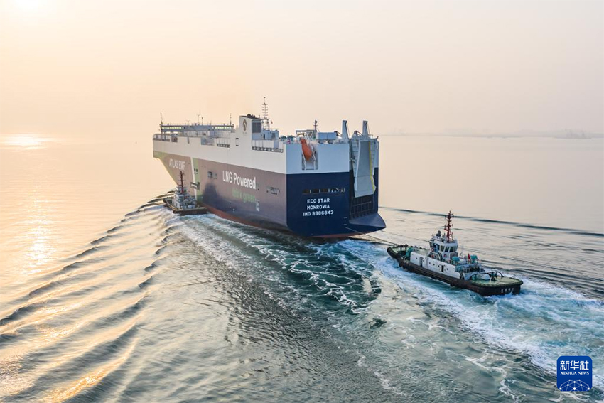 Шаньдун Лункоу: 7000 орындық қос отындық автокөлік тасымалдаушы кеме іске қосылды