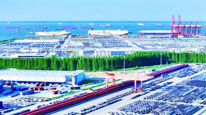 Тайцан портынан экспортталған автомобиль саны алғаш рет 1 миллионнан асты