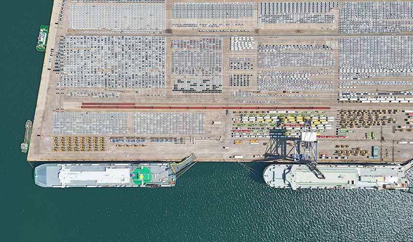 Шаньдунның Янтай порты: автокөлік экспорты жандана түсті