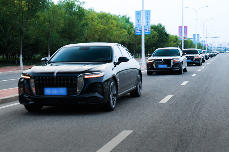 Hongqi автокөлігі Тяньцзинь ШЫҰ саммитінің ресми қызмет көрсету көлігі брендіне айналды