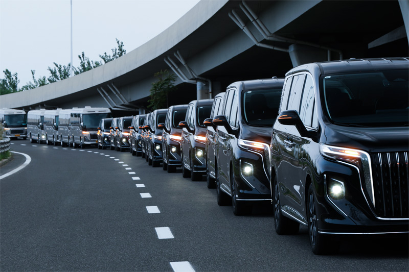 Hongqi автокөлігі Тяньцзинь ШЫҰ саммитінің ресми қызмет көрсету көлігі брендіне айналды