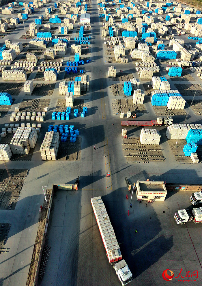 Шыңжаңның Алар қаласында жаңа мақталар қамбаға кірді