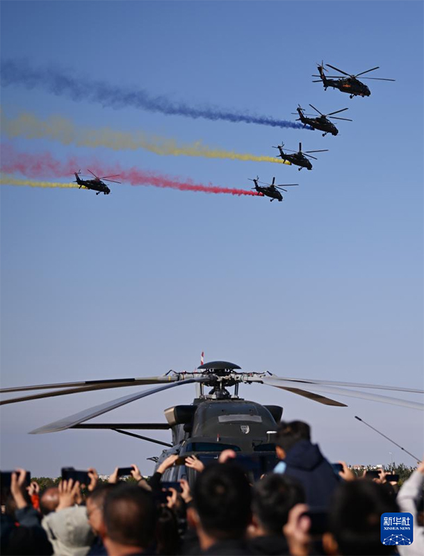 Қытайдың 7-інші Тяньцзинь Халықаралық тікұшақ көрмесінің ашық есік күні басталды