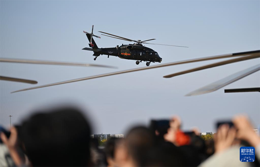 Қытайдың 7-інші Тяньцзинь Халықаралық тікұшақ көрмесінің ашық есік күні басталды