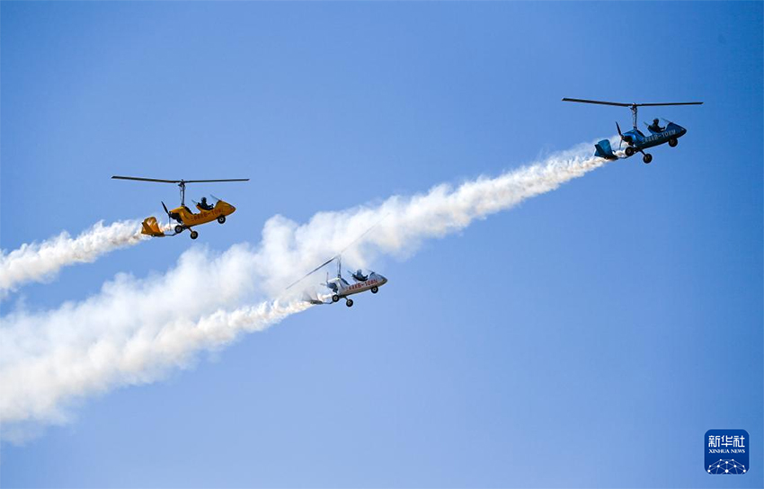 Қытайдың 7-інші Тяньцзинь Халықаралық тікұшақ көрмесінің ашық есік күні басталды