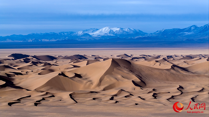 Ганьсу өлкесі Ақсай ауданындағы күздің келбеті