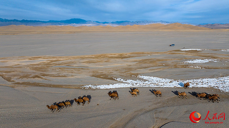 Ганьсу өлкесі Ақсай ауданындағы күздің келбеті