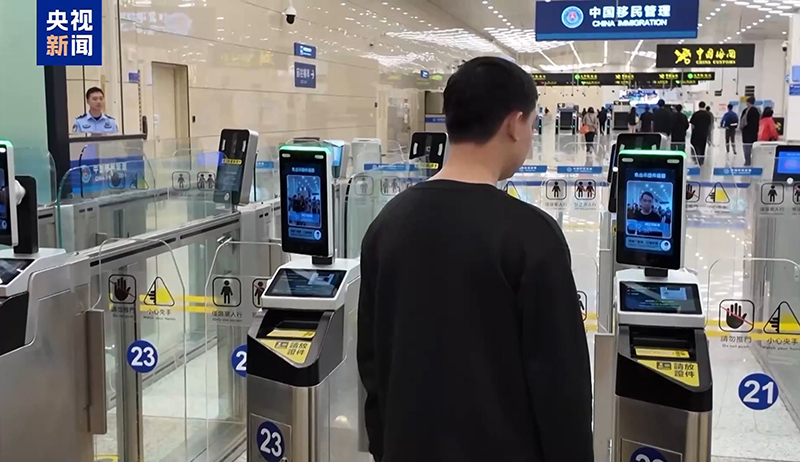 Хэнцинь портында «бет сканерлеу» «құжат сканерлеудің» орнын басып, кедендік рәсімдеу режимін жаңартты