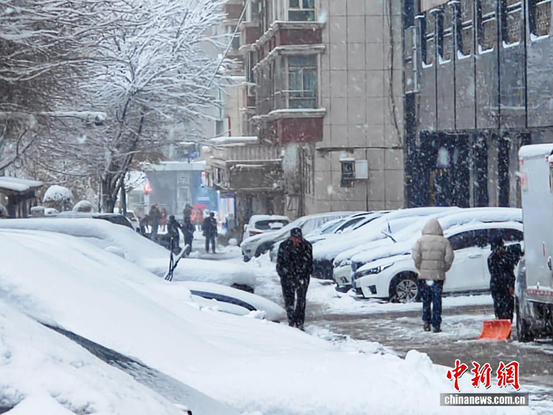 Үрімжіде қалың қар жауды