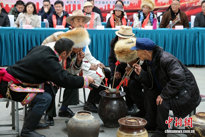 Сычуань өлкесінің Маосянь ауданы Цянь күнтізбесінің жаңа жылын халықтық дәстүрмен атап өтті