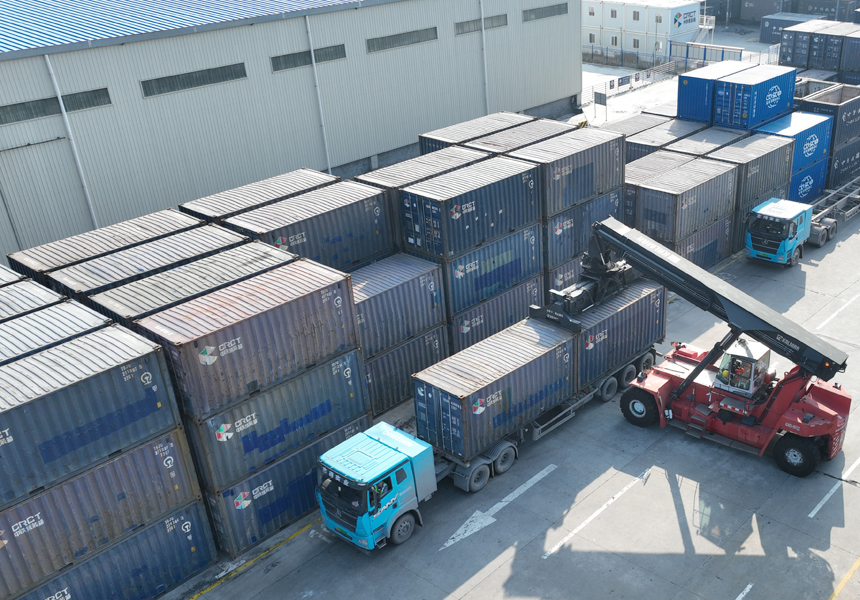 Батыс құрлық-теңіз жаңа дәлізінің 2026 жылғы алғашқы жүк пойызы жолға шықты