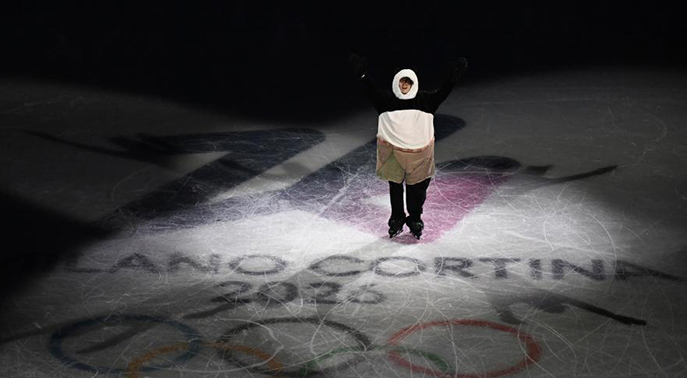Қысқы Олимпиада ойындарының гала-концертінде Қазақстандық спортшы «Кунг фу Панда» стилінде шықты