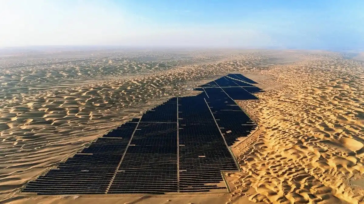 Тарым мұнай кен орны шөл далада мұнай мен газ өндіру үшін «жасыл арнайы желі» салды