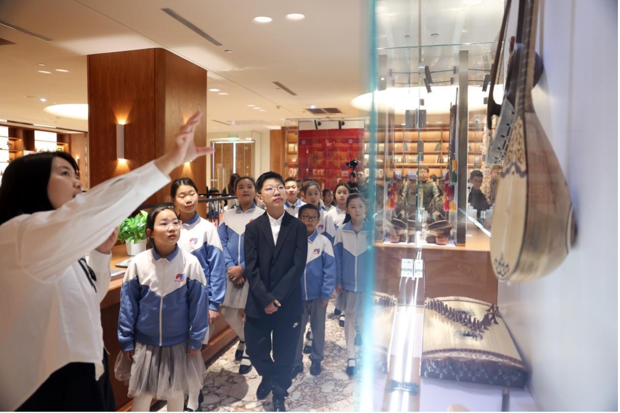 Бейжің бастауыш мектебінің оқушылары Қазақстан мәдениет орталығына барды