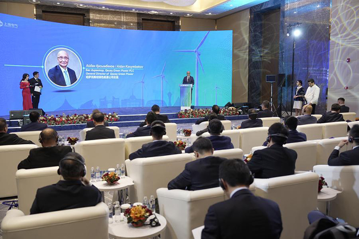 Қытай компаниясы салып жатқан Қазақстанның ірі жел электр стансасы жобасының құрылысын бастау рәсімі өтті