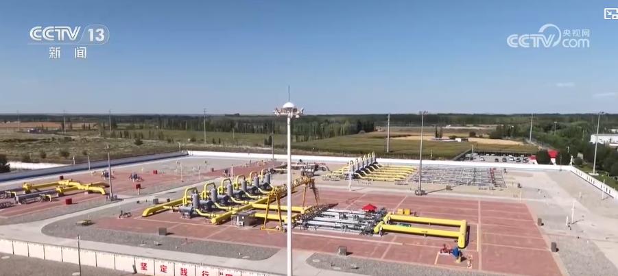 Қорғас компрессорлық станциясындағы жинақталған газ жіберу көлемі 600 миллиард текше метрден асты
